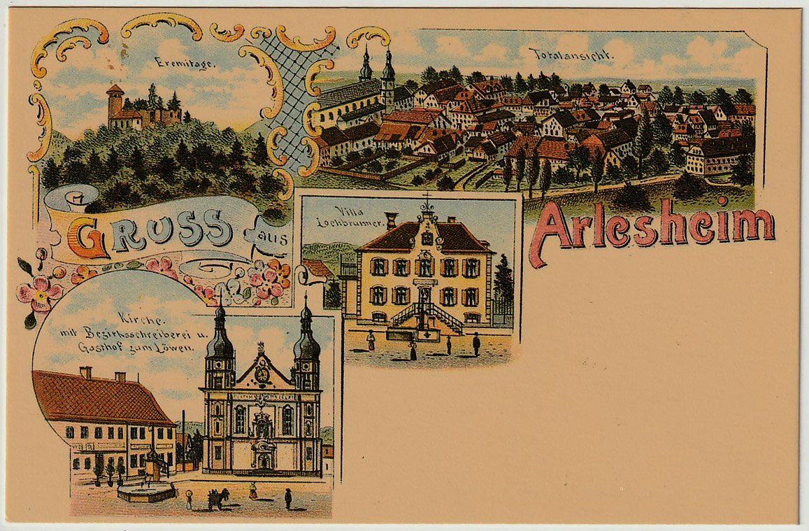 Cartoline postali: Ansichtskarte Arlesheim – Nuovo (secondo la descrizione) da Arlesheim venduto da gaugi43