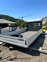 Pritsche LKW NEU Alu mit Ladebordwand und Gitter