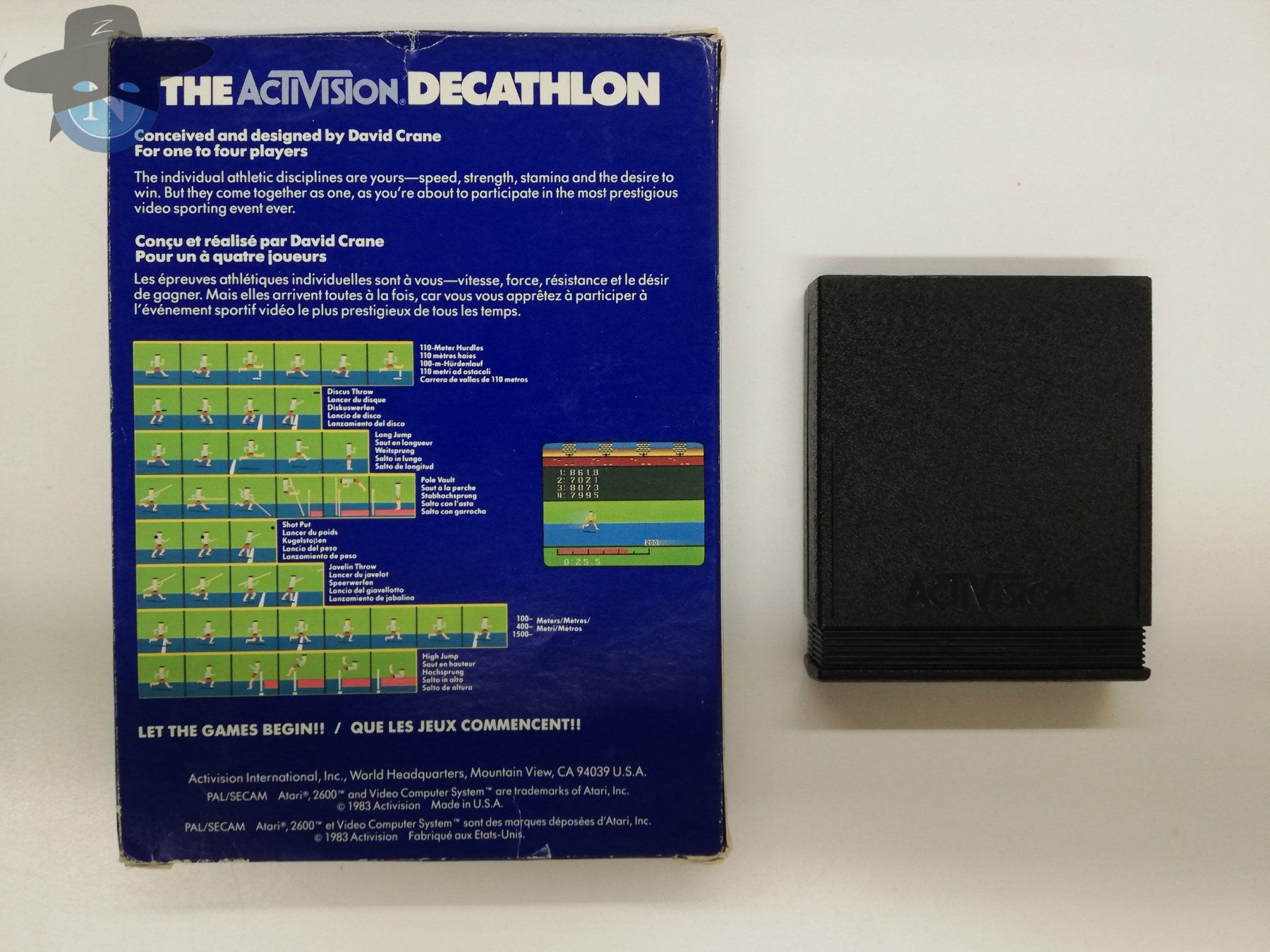 Atari Giochi: Decathlon by David Crane / Atari VCS 2600 – Usato da St. Gallen venduto da zorro_dc 1