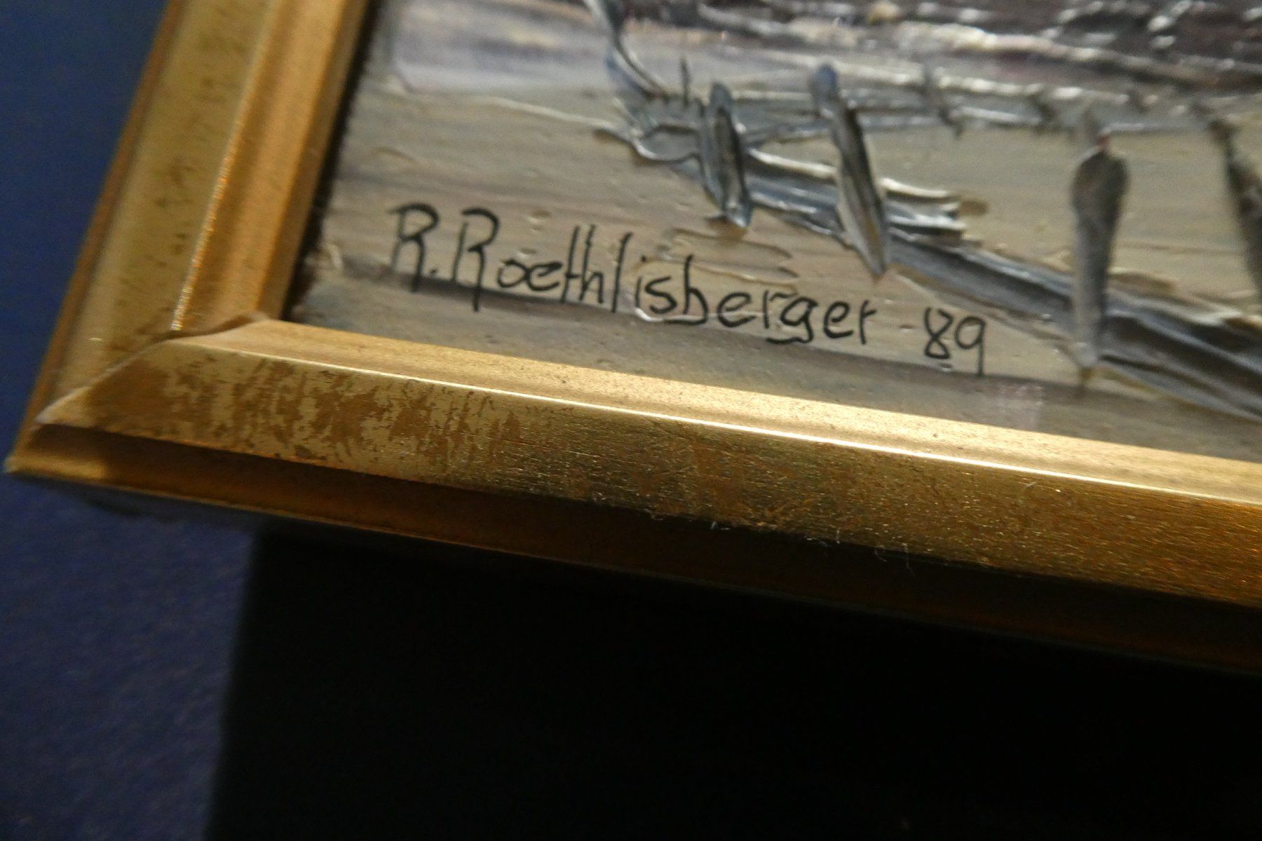 Dipinti: tableau Ruth Roethlisberger – Usato da Fontaines NE venduto da monloisir 3