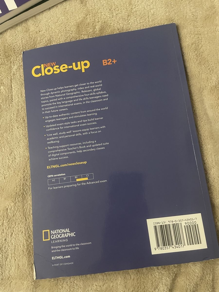 Libri: New Close-up B2+, National Geographic – Usato da Zürich venduto da estela22 2