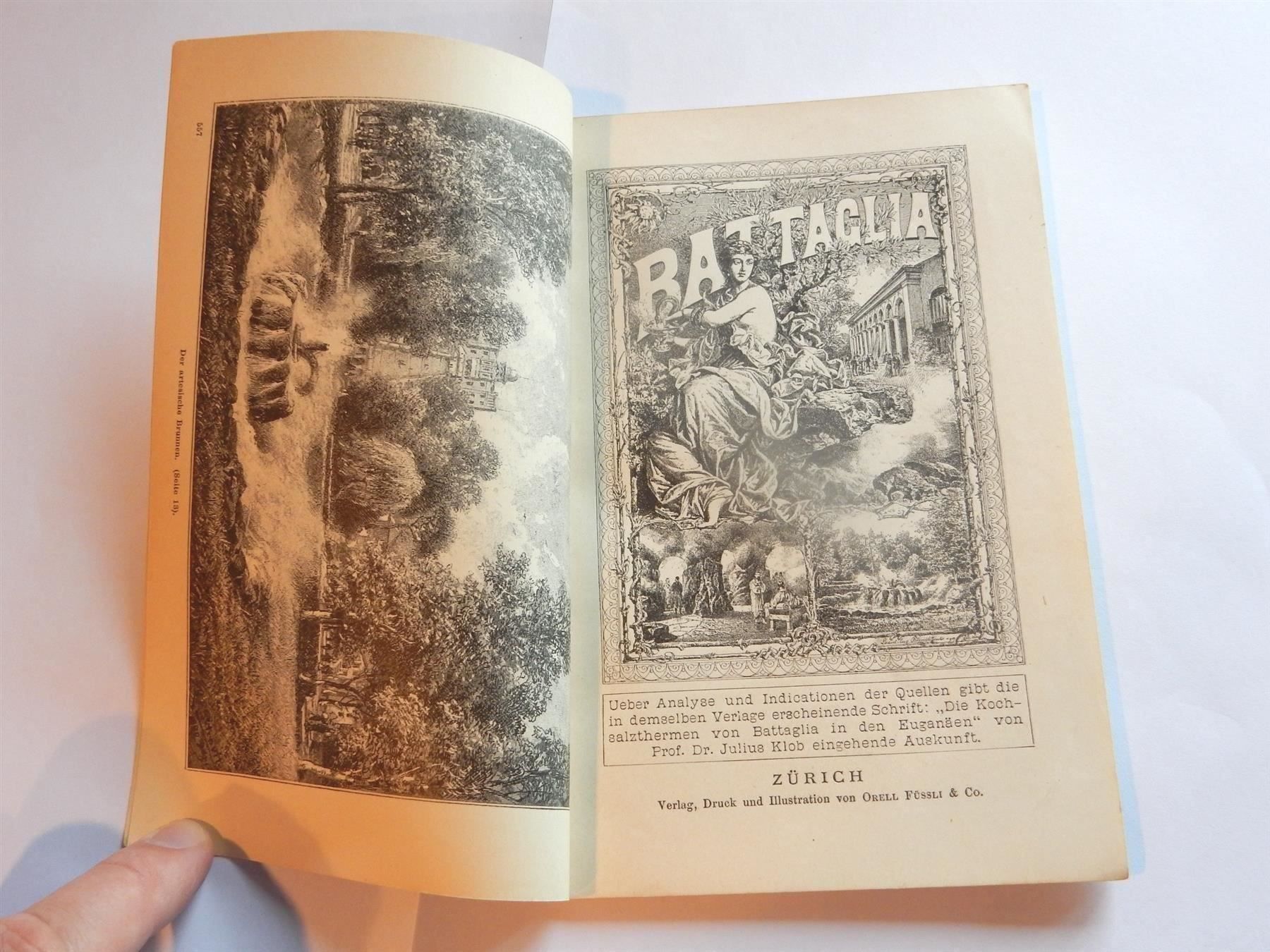 Libri: Wanderbilder - Battaglia bei Padua – Usato da Hombrechtikon venduto da Bruenel 1