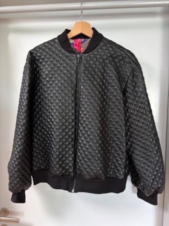 Jacke aus Kunstleder