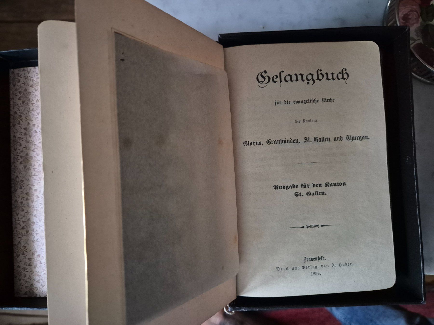 Bücher: Gesangsbuch 1899 – Gebraucht aus Brunnadern von eichmann.anton 1