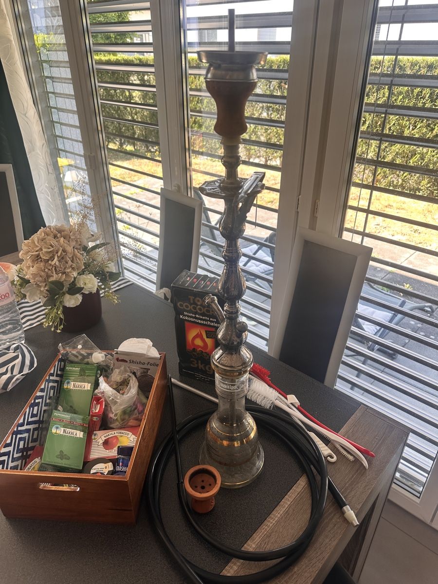 Narghilé: Khalil Maamoon Shisha - Komplettes Set – Usato da Dietikon venduto da MrKatoffel