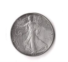 Münze 1 Dollar American Eagle Silber 999/1000