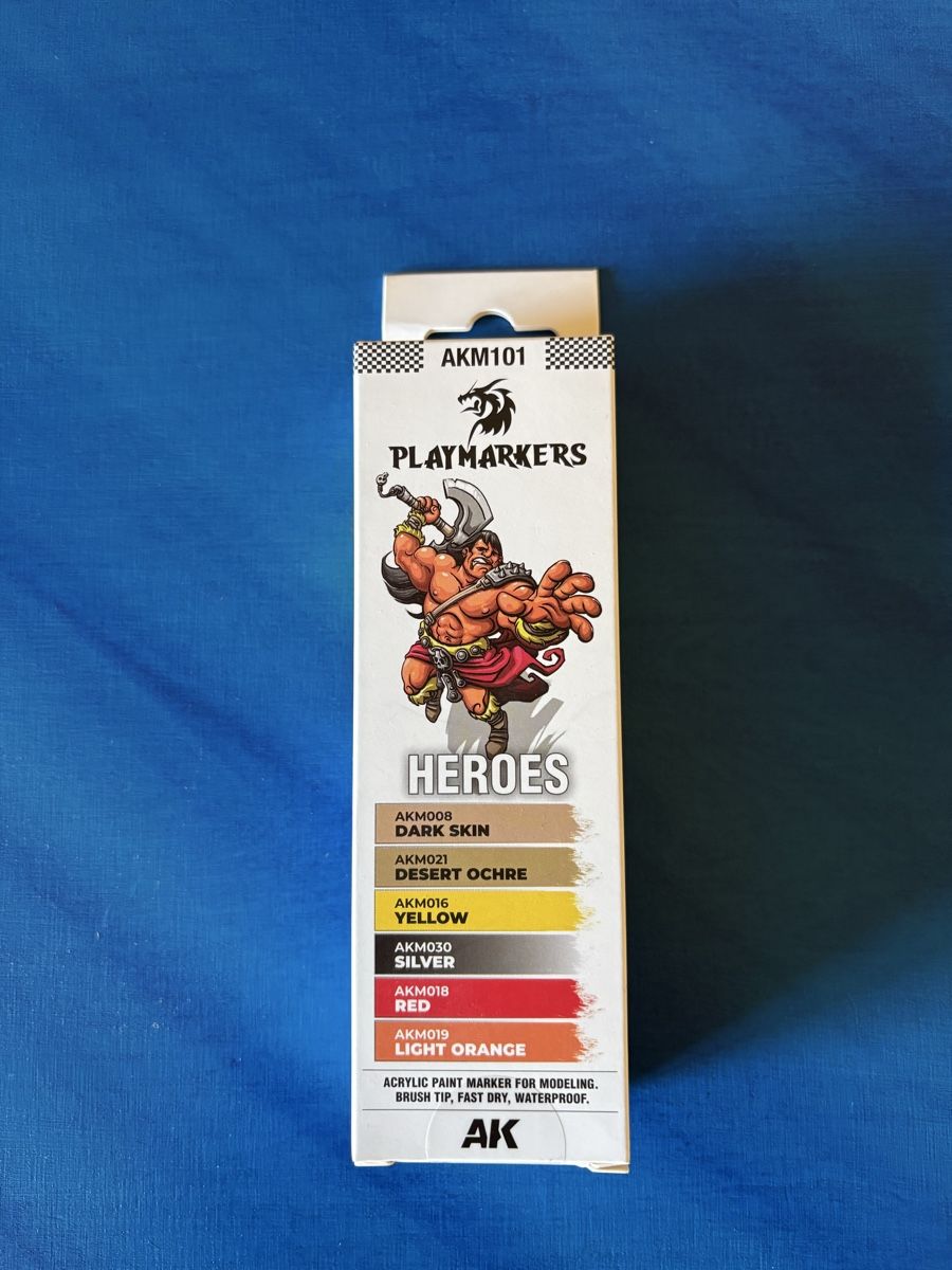 Colori: AK Interactive Playmarkers Heroes Set AKM101 neu – Nuovo e nell'imballaggio originale da Mühlethurnen venduto da Guefi0