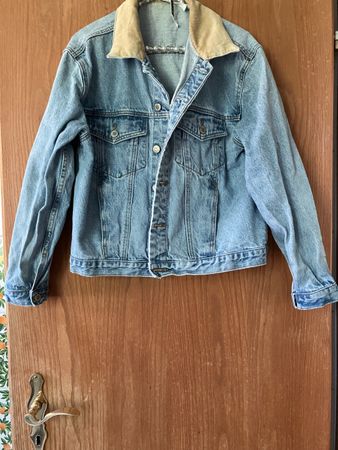 Jeansjacke von John Gault mit Manchesterkragen 