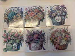 Diamond Paiting Karten Muttertag
