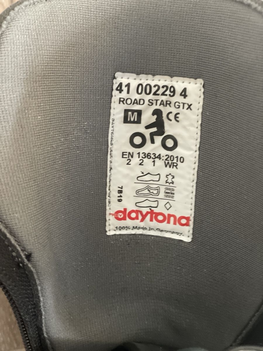 Scarpe da uomo: Motorradstiefel Daytona – Usato da Wetzikon ZH venduto da Cedi 3