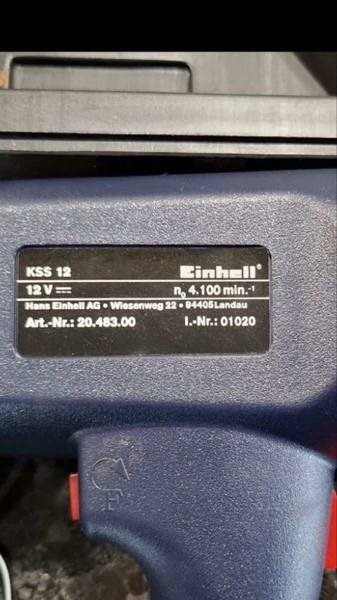 Einhell Tous les outils: Auto-Schlagschrauber 12V Marke Einhell KSS 12 – Neuf avec emballage d'origine à Eschenbach SG par Hharu 2