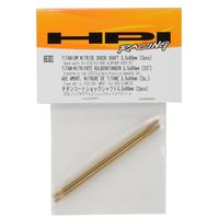 HPI 86383 TITANIUM NITRIDE SHOCK SHAFT 3.5x90mm TUNING