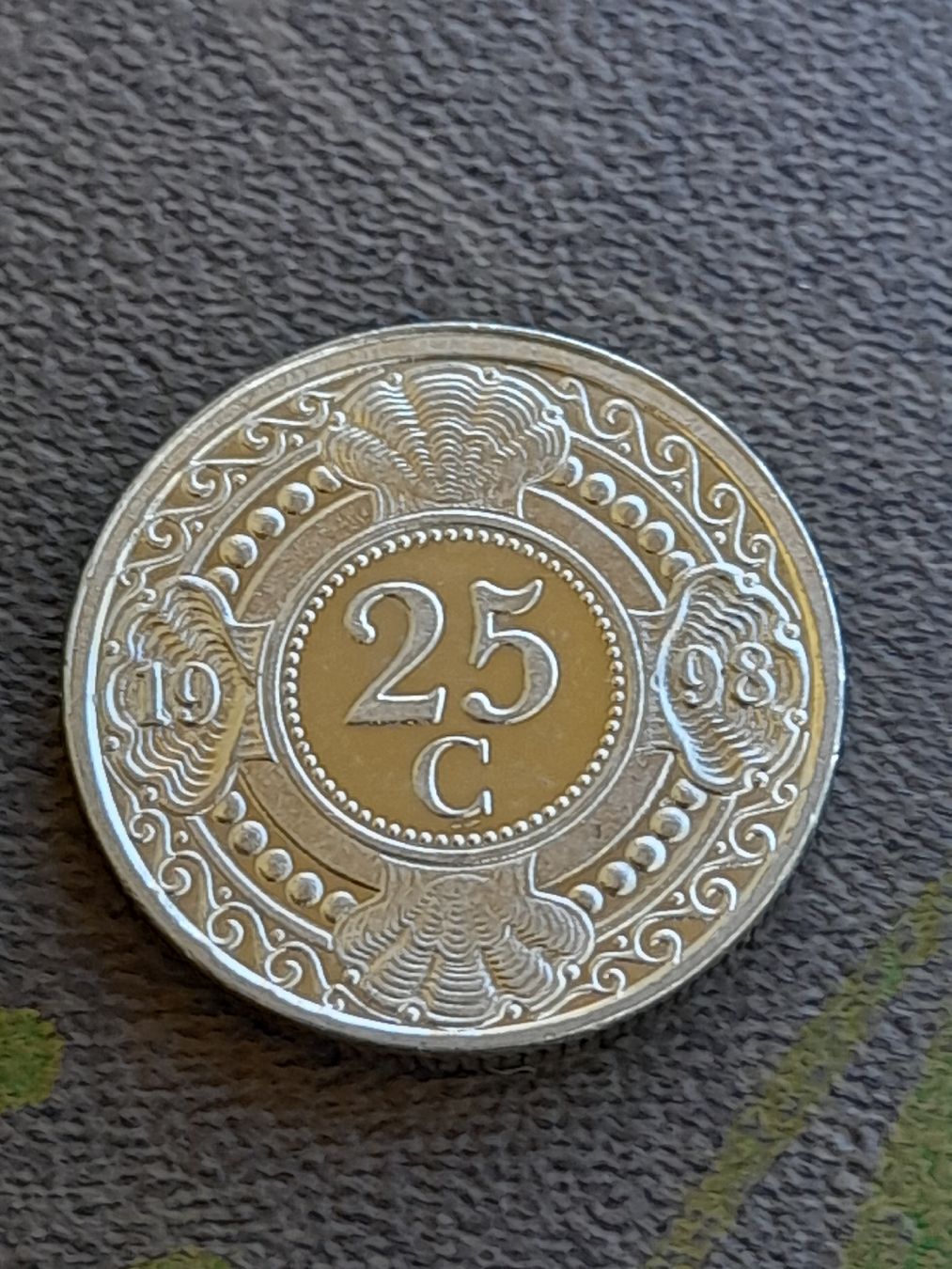 Toutes les monnaies: 25 Cent 1998 Antillen  – D'occasion à Basel par Basel_20