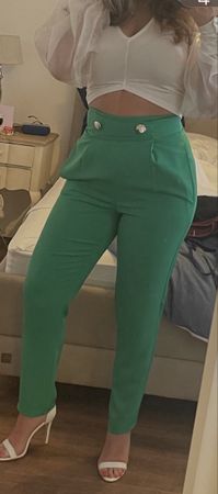 Damen Hose grün Grösse S neuwertiges 