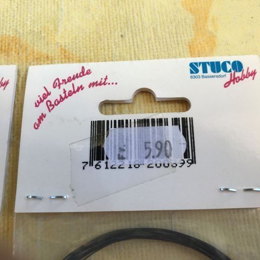 Kit bricolage: LOT EDELDRAHT SCHWARZ 0.4MM – Nuovo e nell'imballaggio originale da Ostermundigen venduto da Kari1937 3