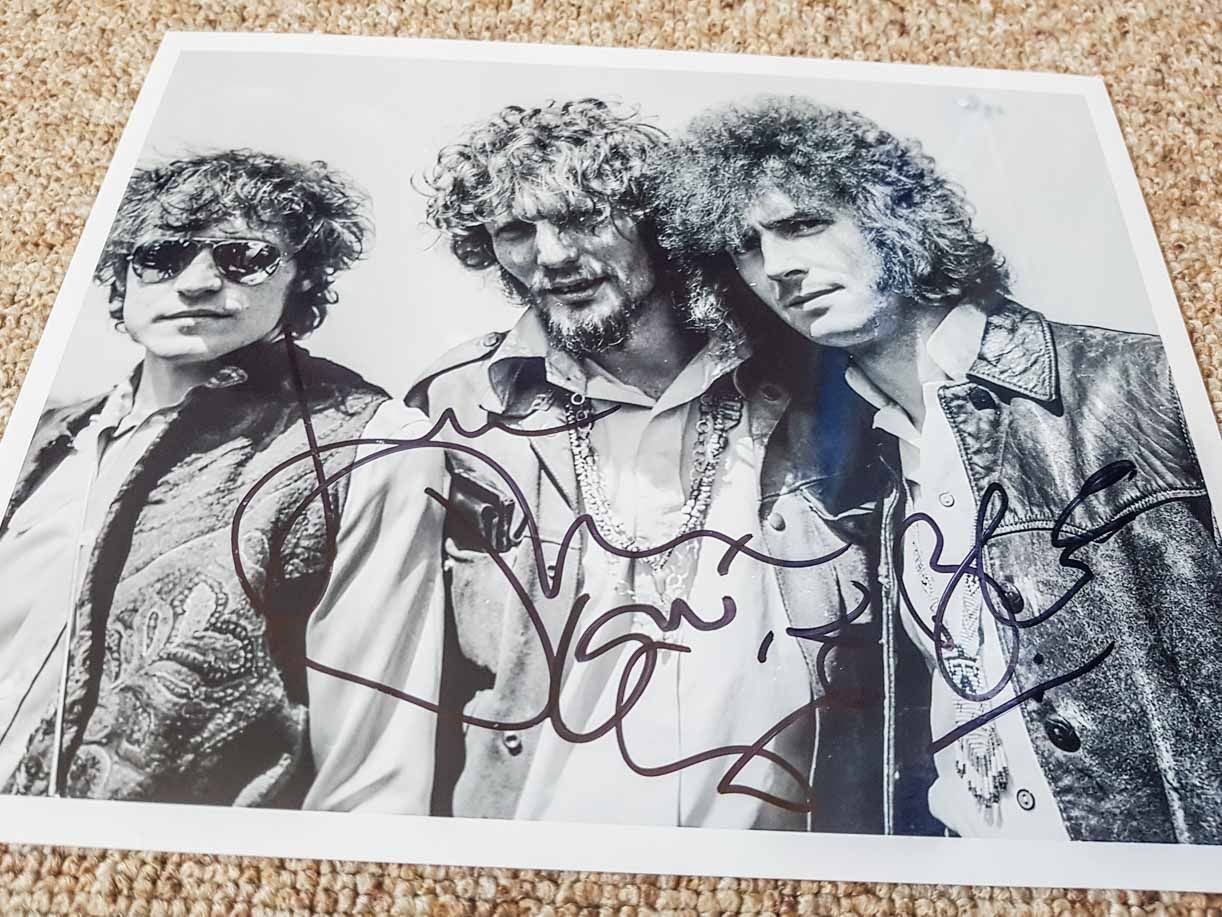 Autografi: Cream Clapton, Bruce + Baker - Autogramm – Usato da Kaisten venduto da Simpsons4