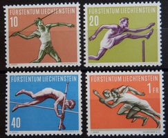 Liechtenstein Kat. 342-345 ** 1956 Kat. 32 Euro