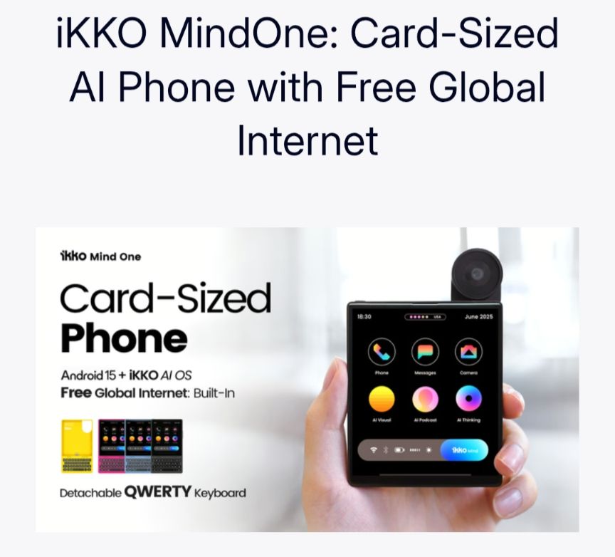 Telefoni cellulari / Smartphones: Ultra Kompakt Handy Ikko mind one pro  – Nuovo (secondo la descrizione) da Niederuzwil venduto da EugenUkr 1