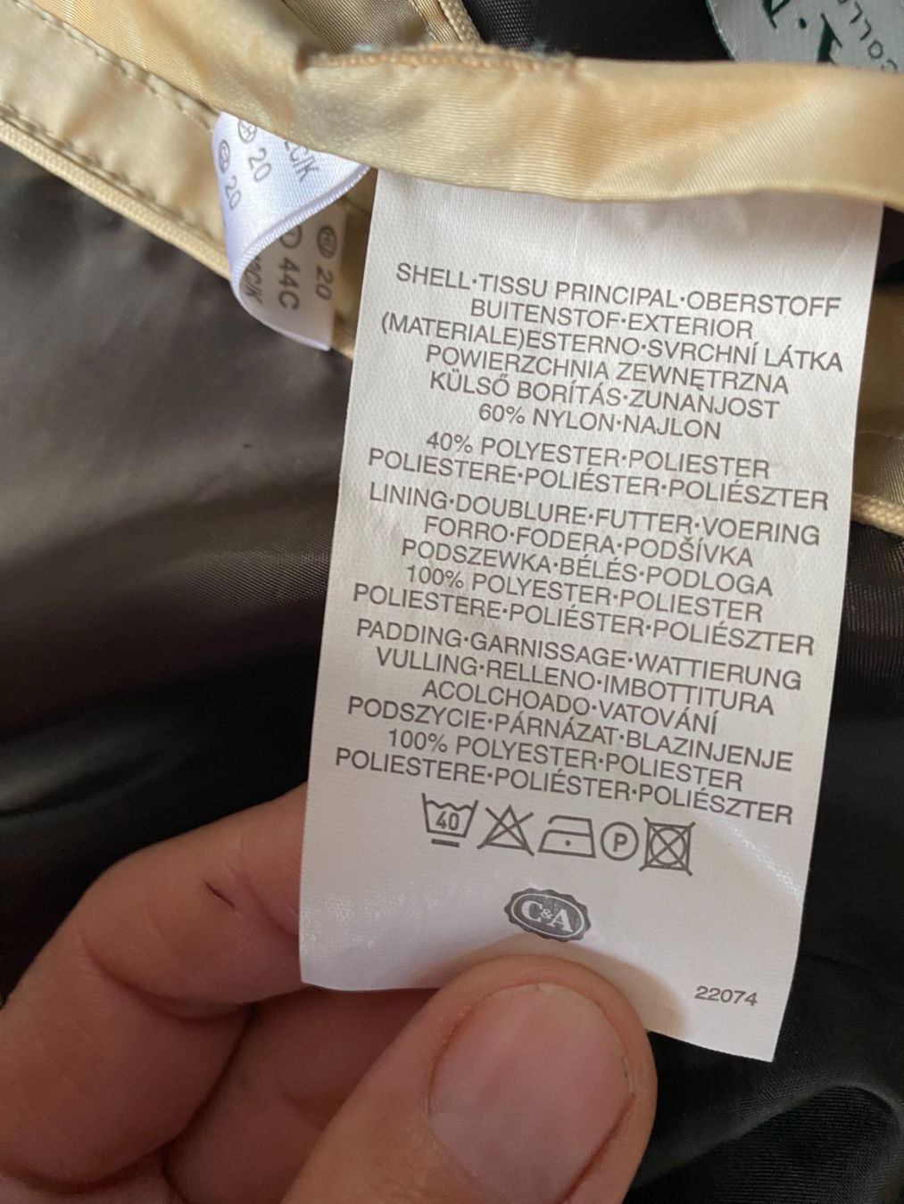 C&A Giacche: weiche Jacke, Gr. 40/42 – Nuovo (secondo la descrizione) da Stetten SH venduto da bijoux18 8