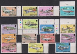 Gibraltar 1982: Serie Flugzeuge **