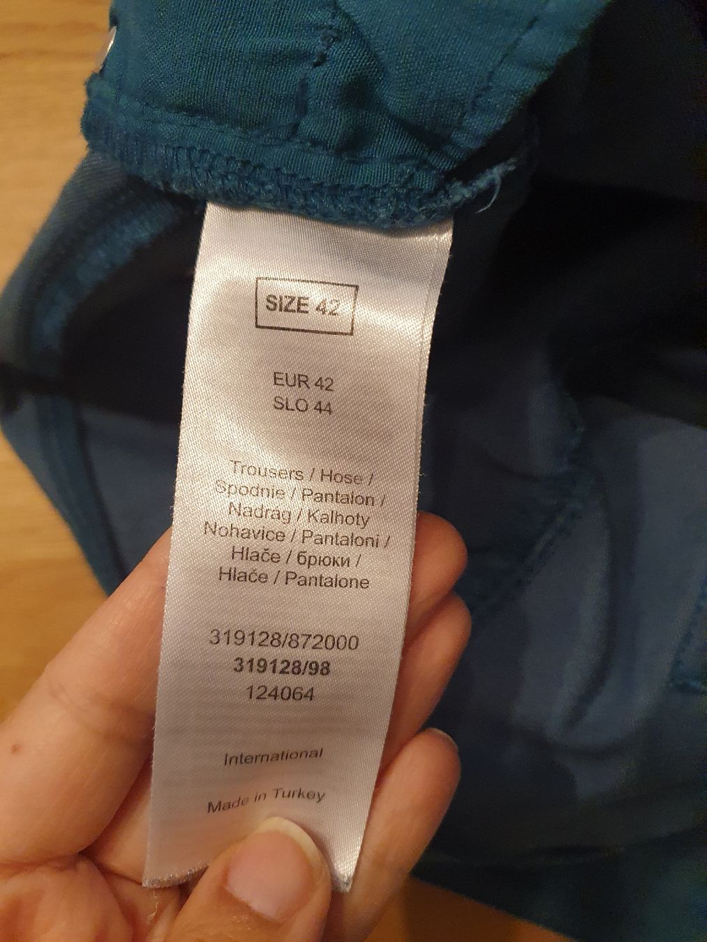 Hosen: Dunkeltürkise Hose, Grösse 42, – Neu (gemäss Beschreibung) aus St.Gallen von Avena135 4