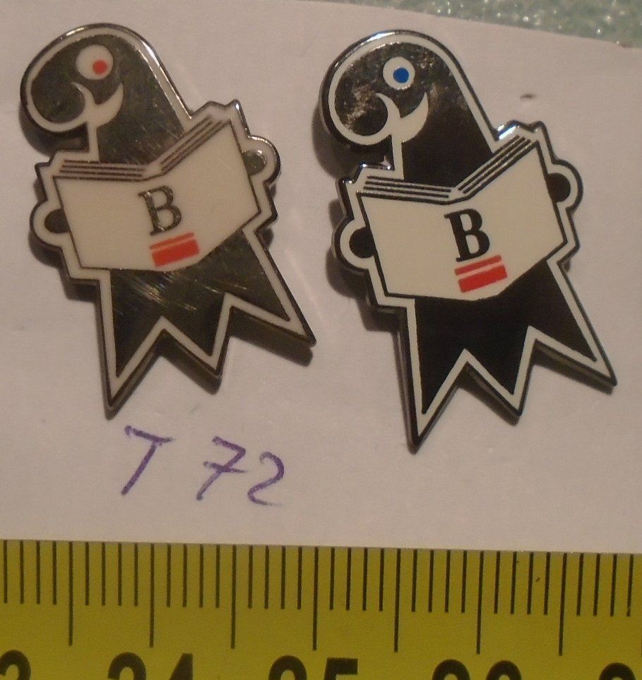 Plaketten & Abzeichen: 2 Basel Pins (T72) – Gebraucht aus Winterthur von Beli2000