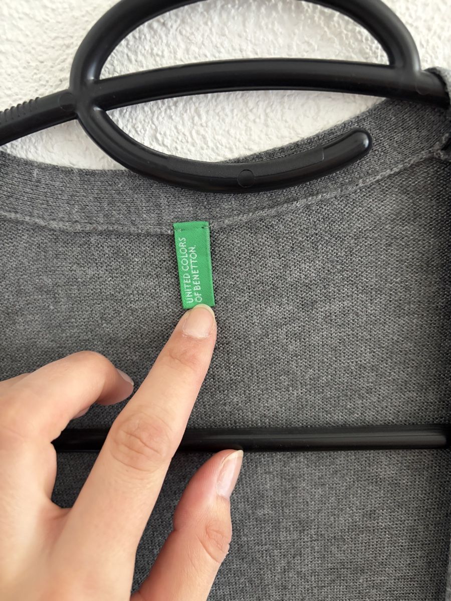 Benetton Giacche: Jäckchen Benetton Grau Gr. XS – Usato da Schmitten FR venduto da ancaob 2
