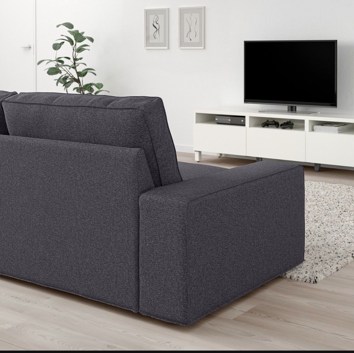 Divani: IKEA Kivik Sofa Bed dark grey 3-seater, good condition – Usato da Zürich venduto da eri_6gsh 4