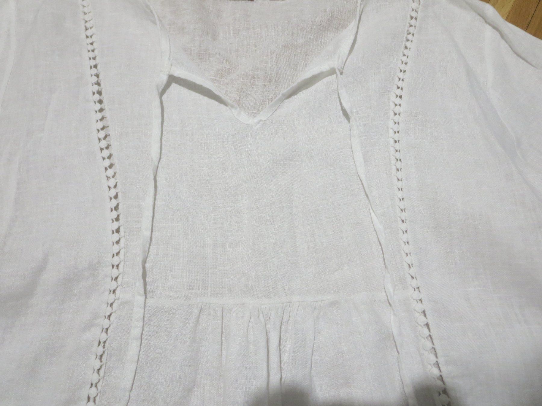 Blusen: Damen Leinen Bluse /Grösse X1/Large – Gebraucht aus Wallisellen von Arvenstube 4