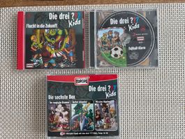 CD Hörspiel Die Drei ??? Fragezeichen Kids total 5 CD's