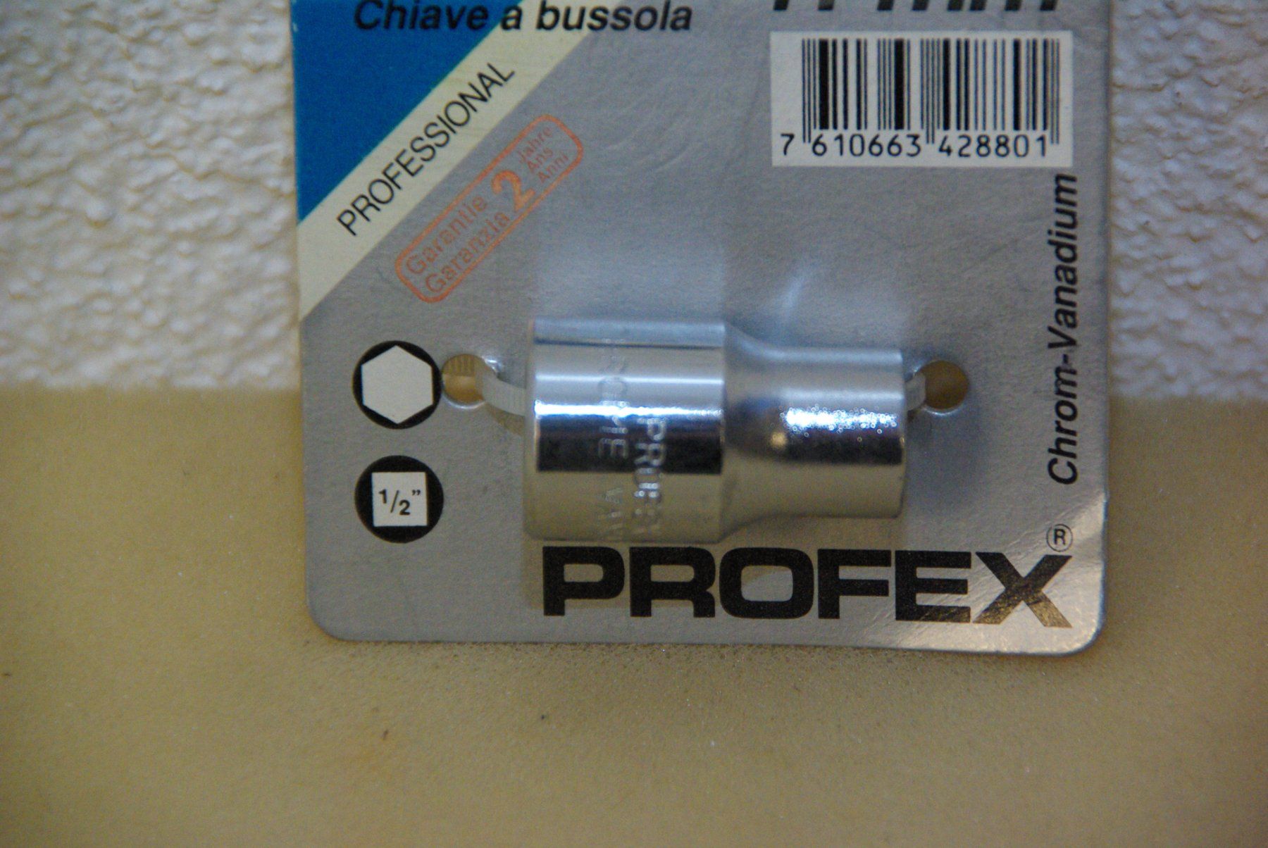Tutti gli attrezzi: Stecknuss 1mm von PROFEX - 1/2" – Nuovo e nell'imballaggio originale da Herisau venduto da Cevianer1844 2