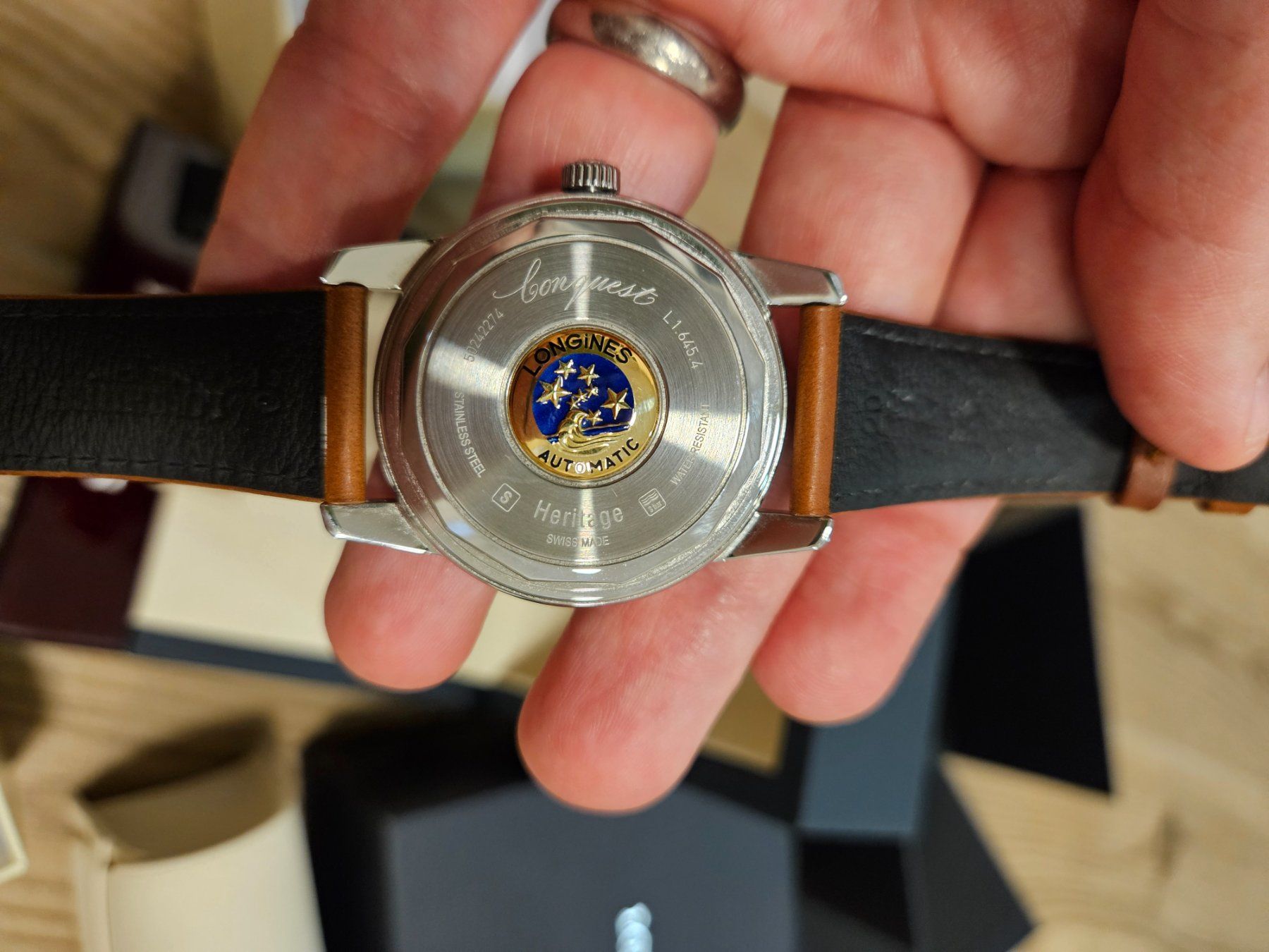 Longines Orologi: Longines Heritage Conquest, 40mm, L1.645.4.75.4 – Nuovo (secondo la descrizione) da Au SG venduto da Mavado 5