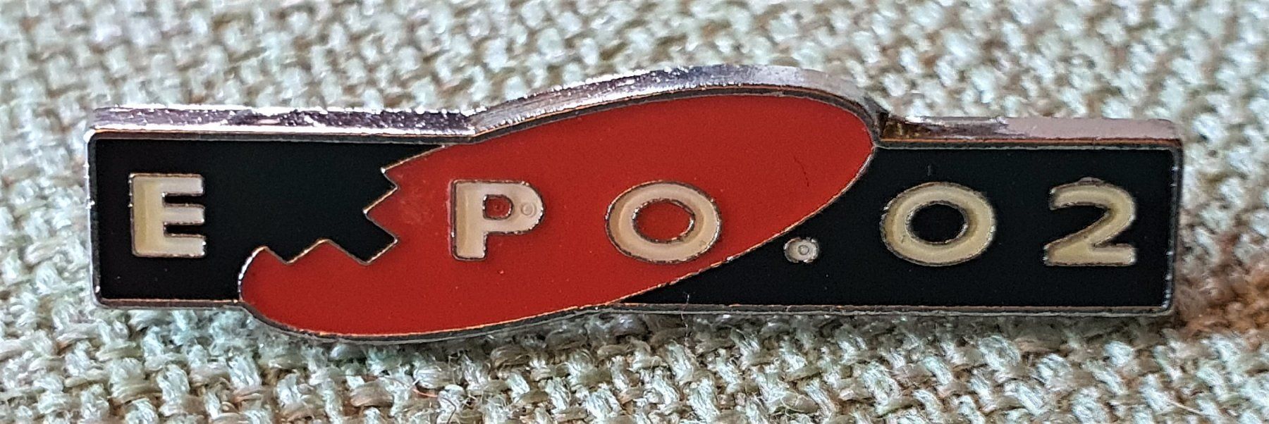 Placchette & Badge: G115 - Pin Schweiz EXPO 2002 Logo 2 – Usato da Reinach BL venduto da Boston-Verkauf