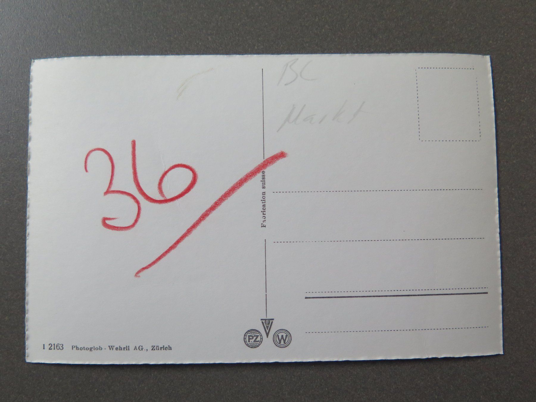 Cartoline postali: LAUFEN - MARKT IN LAUFEN – Usato da Wittenbach venduto da lipasal 3