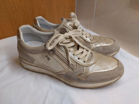 Schuhe Nero Giardini Gold-Beige - Gr.39