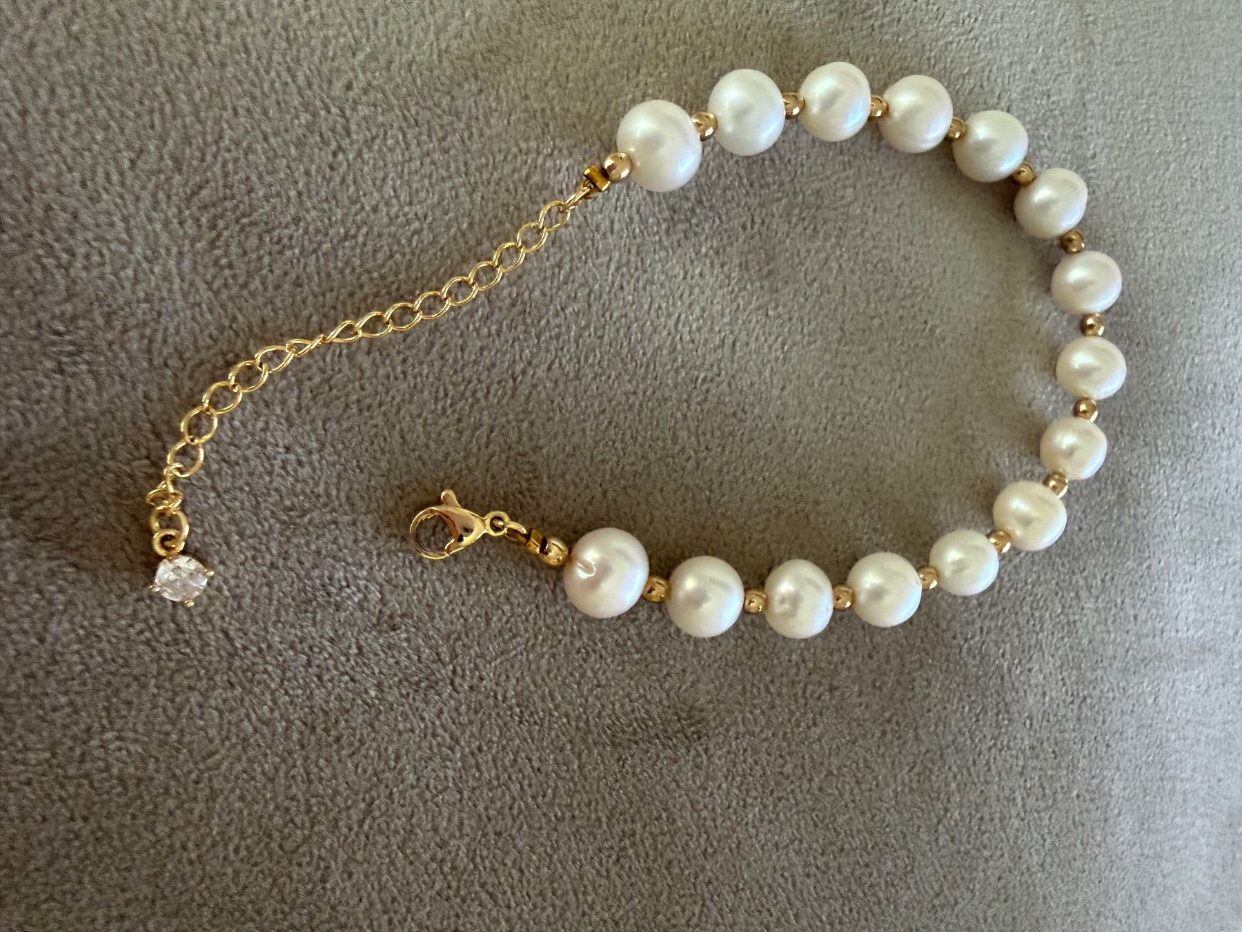 Bracelets: Natural pearl bracelet – Neuf avec emballage d'origine à Zürich par ghe_k58z 2