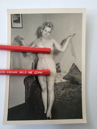 Vintage Akt Foto, Schwarzweiss, Rarität, Sammlerstück