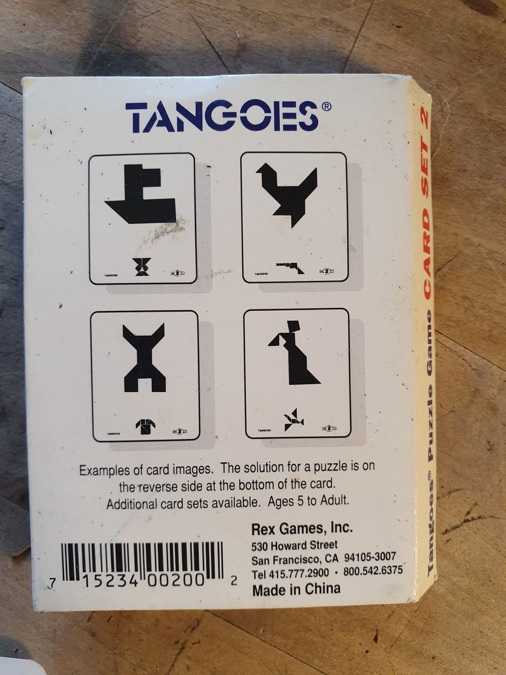 Giochi: Tangoes Puzzle Game Card Set – Usato da Zürich venduto da loosebone 4