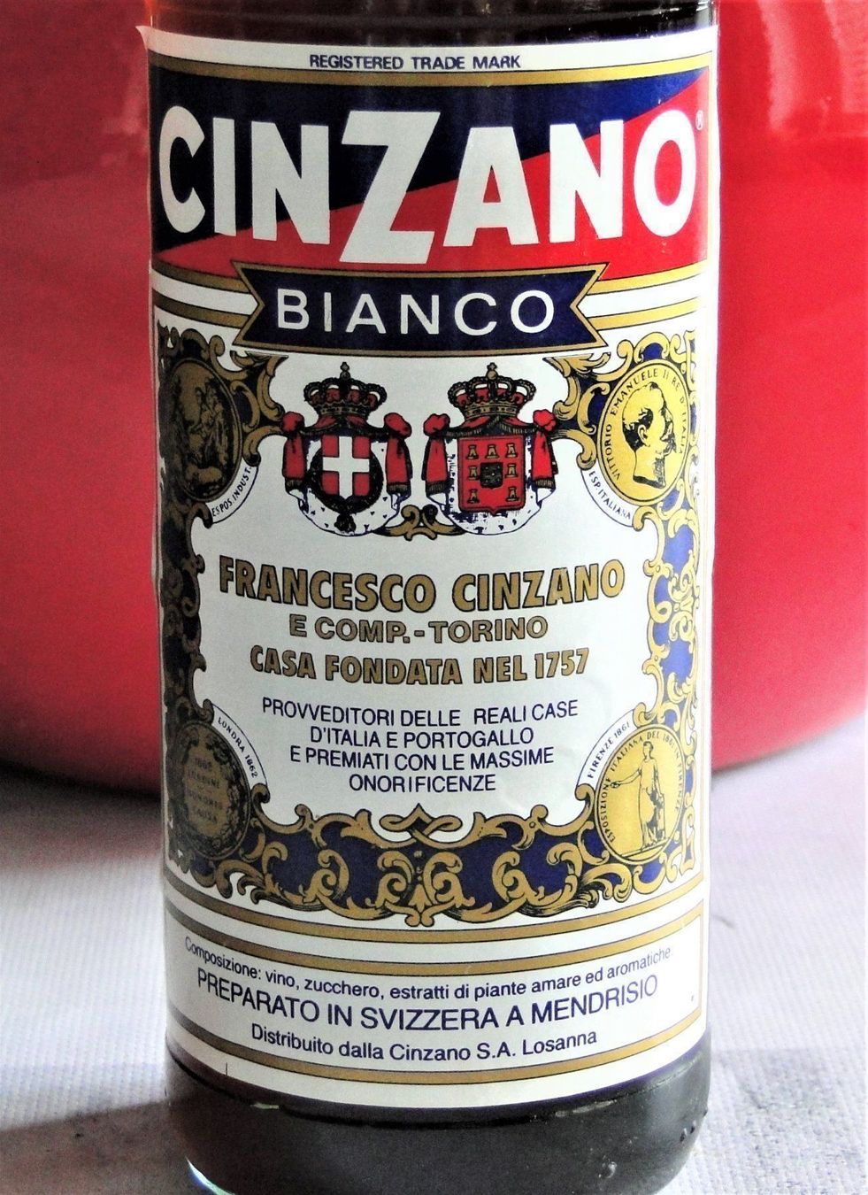 Spirituosen: Cinzano Bianco -Mendrisio 1986s – Neu (gemäss Beschreibung) aus Emmenbrücke von Ulisse-22 1