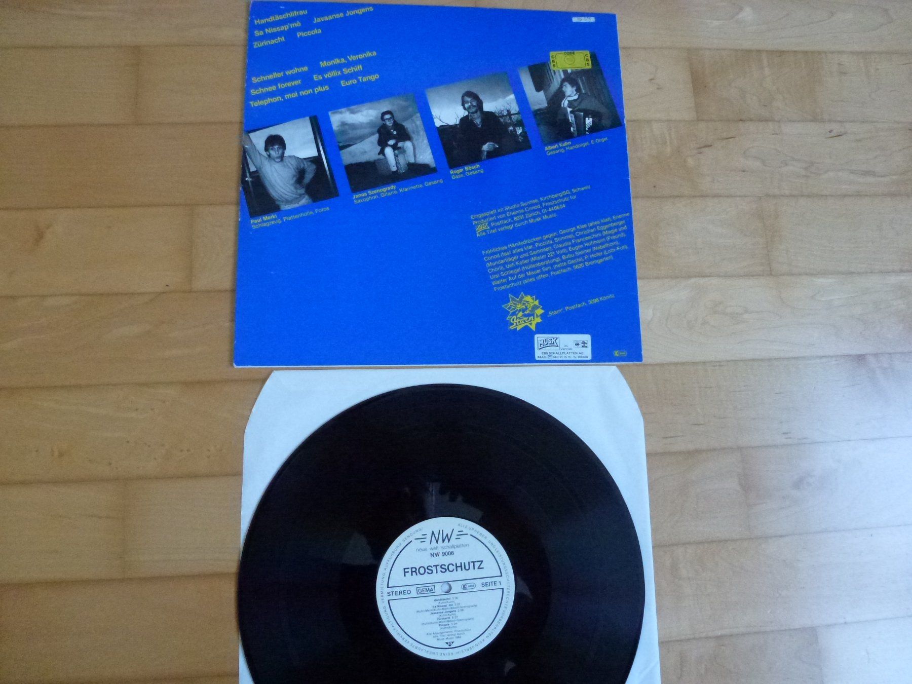 Dischi in vinile: Frostschutz – Frostschutz – Usato da Bern venduto da Frebo 2