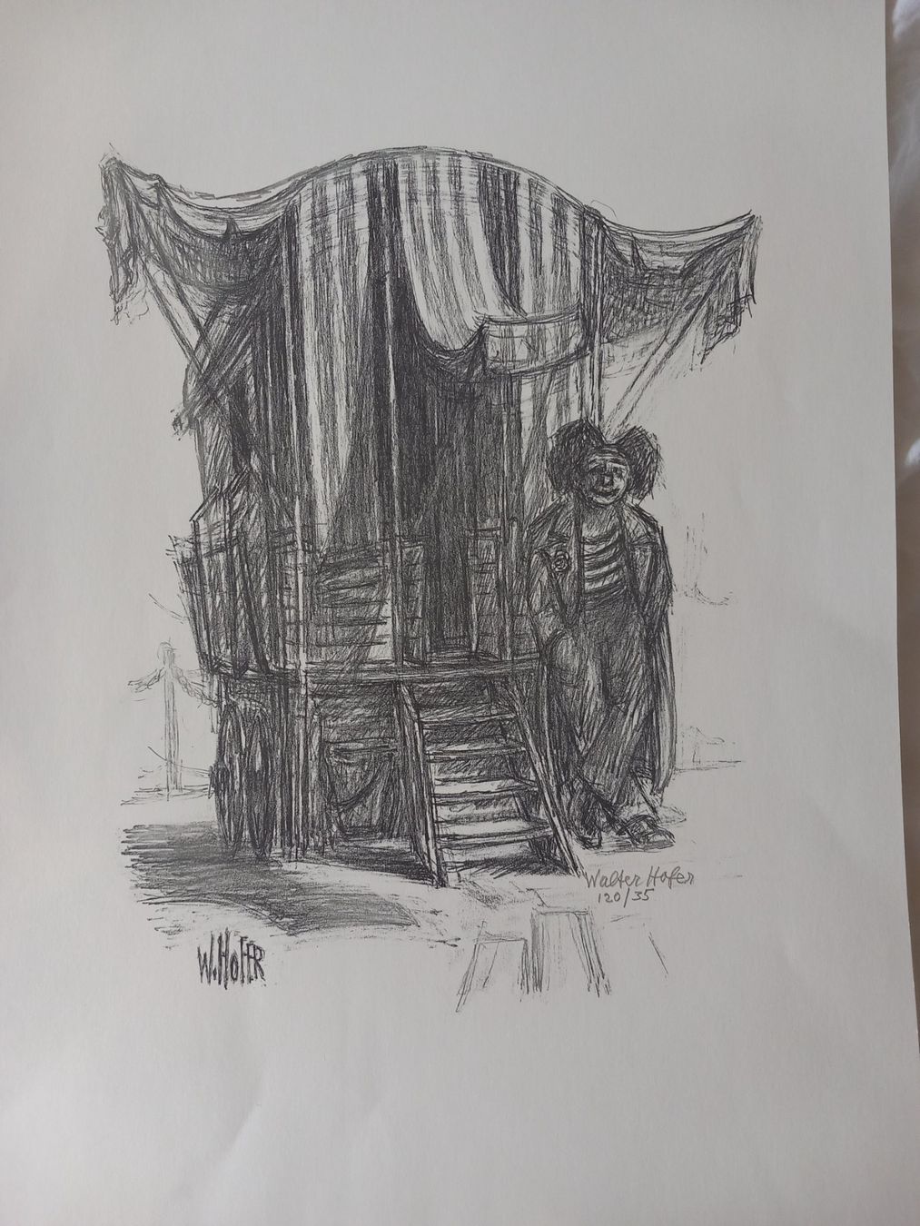 Grafica & Litografie: Lithografie von Walter Hofer – Usato da Uitikon Waldegg venduto da pkuster 1