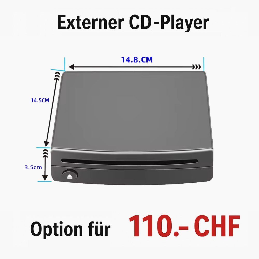Navigatori: Fiat 500 Autoradio DAB+ Carplay Bluetooth GPS CD – Nuovo e nell'imballaggio originale da Chiasso venduto da online.shop 2