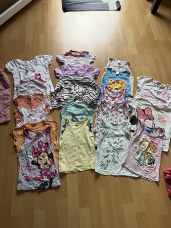 Sommerkleider-Set Mädchen Gr. 98/104: Disney & mehr