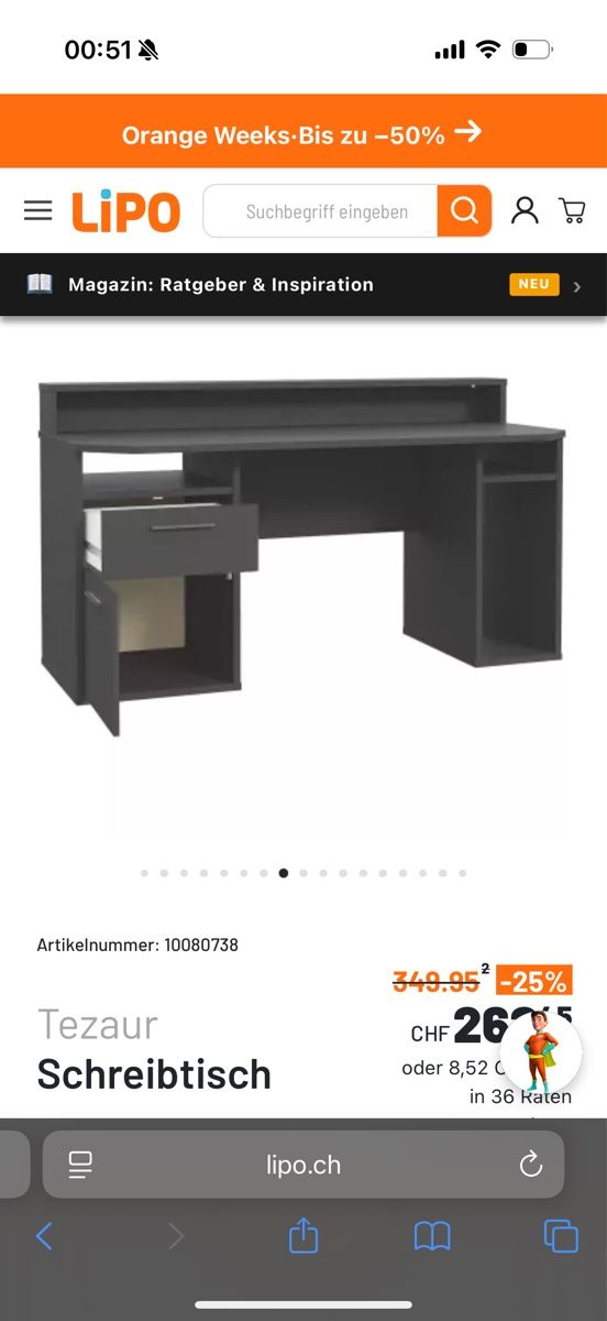 Schreibtische: Schreibtisch/ Bürotisch – Gebraucht aus Steffisburg von sab_pbw7 3