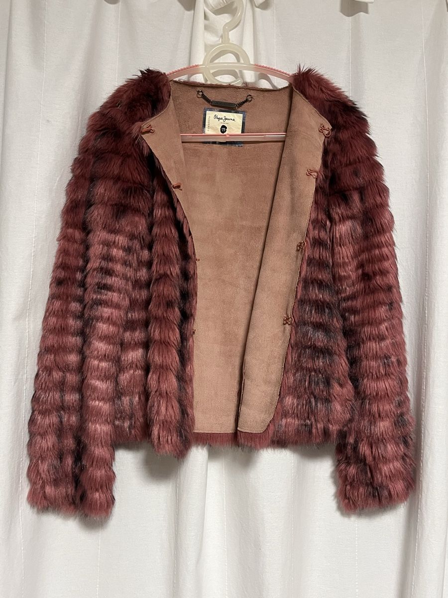 Pepe Jeans Giacche: Kuschelige Kunstfell Jacke von Pepe Jeans – Nuovo (secondo la descrizione) da Uster venduto da Kalici1 2