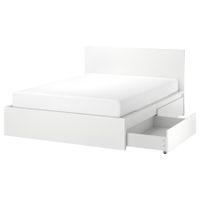 Fast neu! IKEA Malm Bett 160x200 + 2 Schubladen + Lattenrost