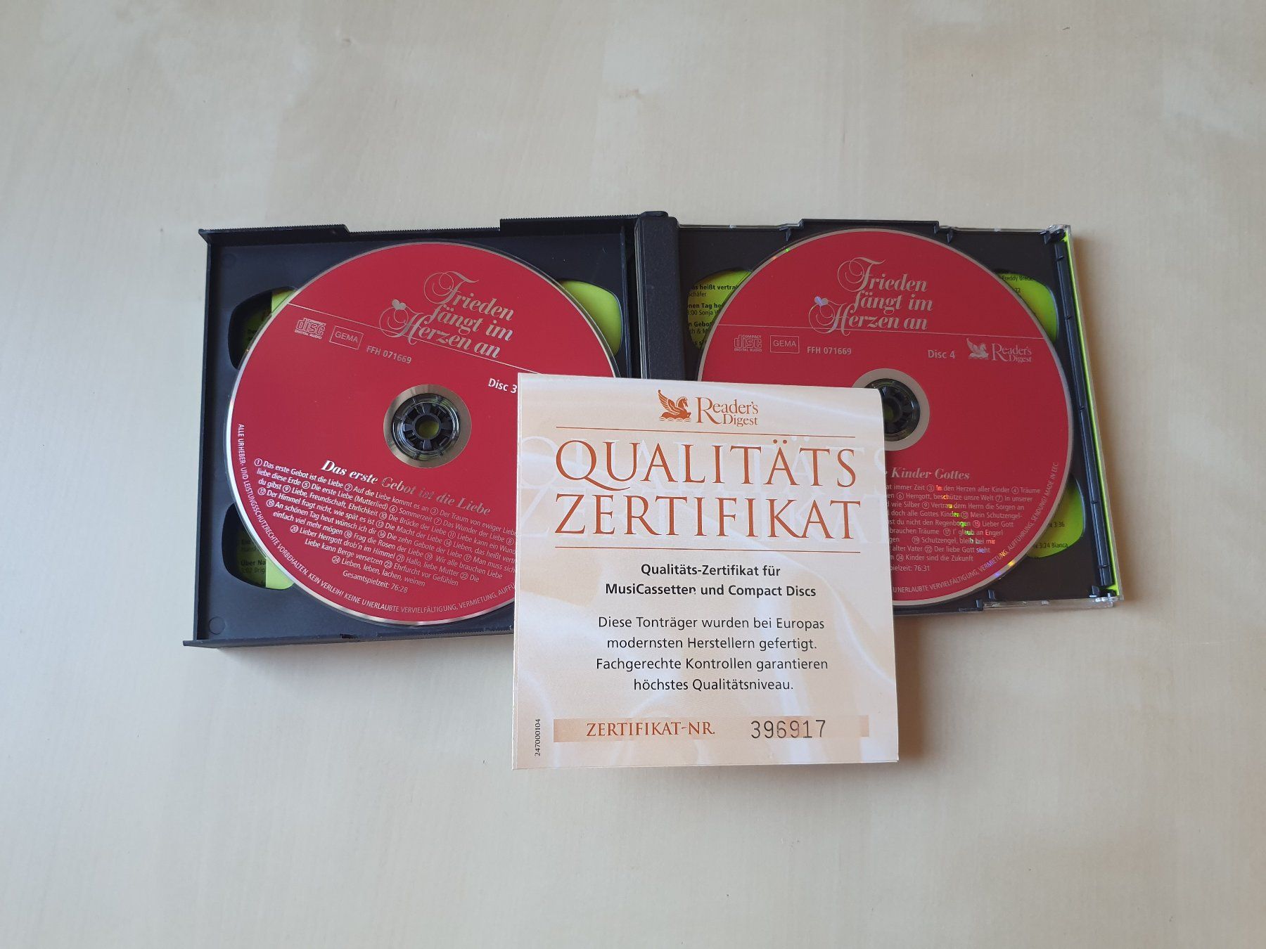 CDs: Frieden fängt im Herzen an 5 CDs – D'occasion à Stansstad par collectorsshop 3