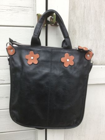 Sac à main/bandoulière fleurs