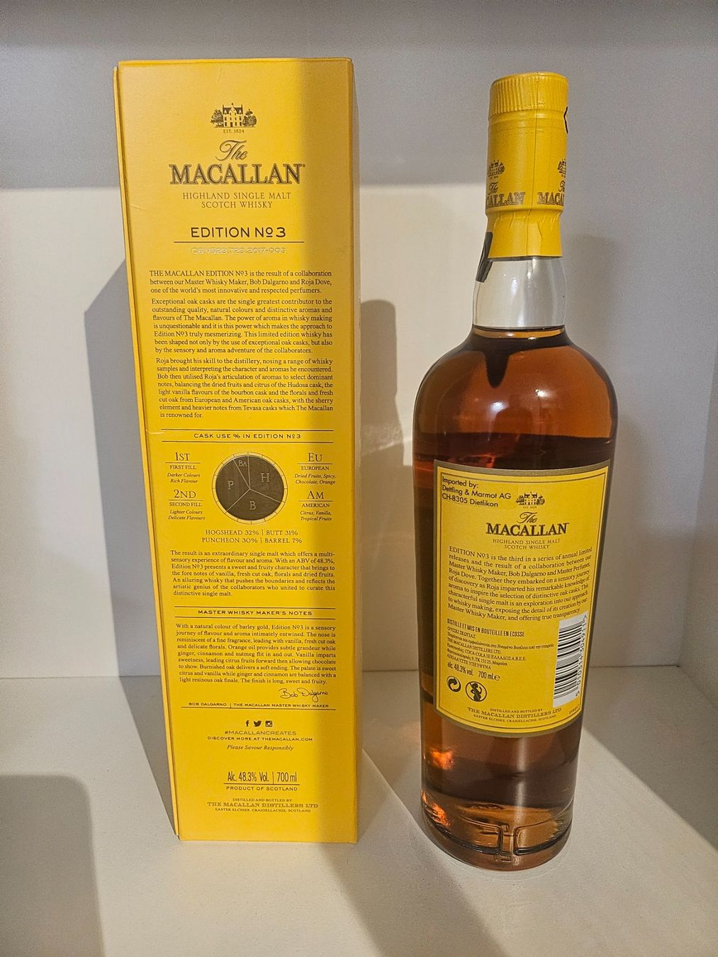 Macallan Spirituosen: MACALLAN Edition 3 – Neu und originalverpackt aus Langnau b. Reiden von rk6_2x8b 1