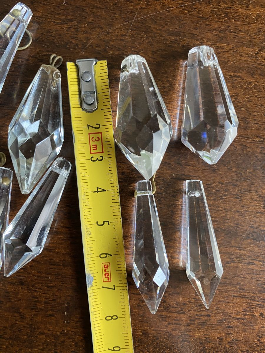 Lampadari & plafoniere: 8 pampilles cristal : dim. diff. – Usato da Genève venduto da Mar7319 3